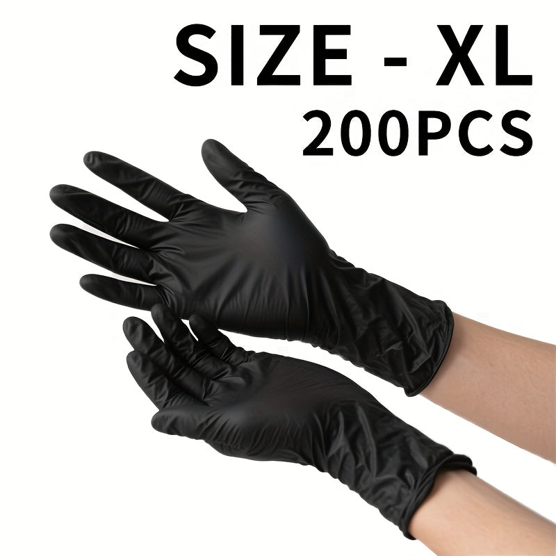 5, 000 Blue\u002FBlack\u002FPurple Disposable Gloves Made of Nitrile, 200 Units Per Pack, Large Size, Latex-Free And Powder-Free, Ideal for, Cleaning Tasks, Automotive Repairs, Beauty Salons, And Pet Care